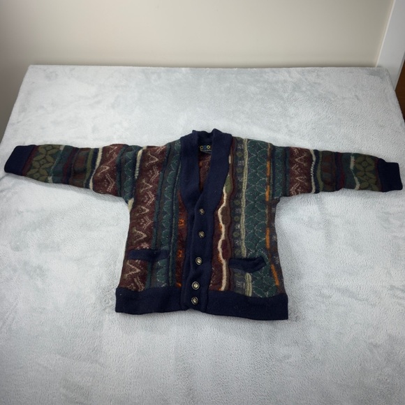 COOGI Australia Knit Wool Cardigan Men's Size Large - Picture 1 of 14